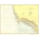 USC&GS Map, Chatham River to Clam Pass, U.S Gulf Coast