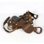 Vintage Western Saddle by Circle Y Brand of Yoakum, Texas