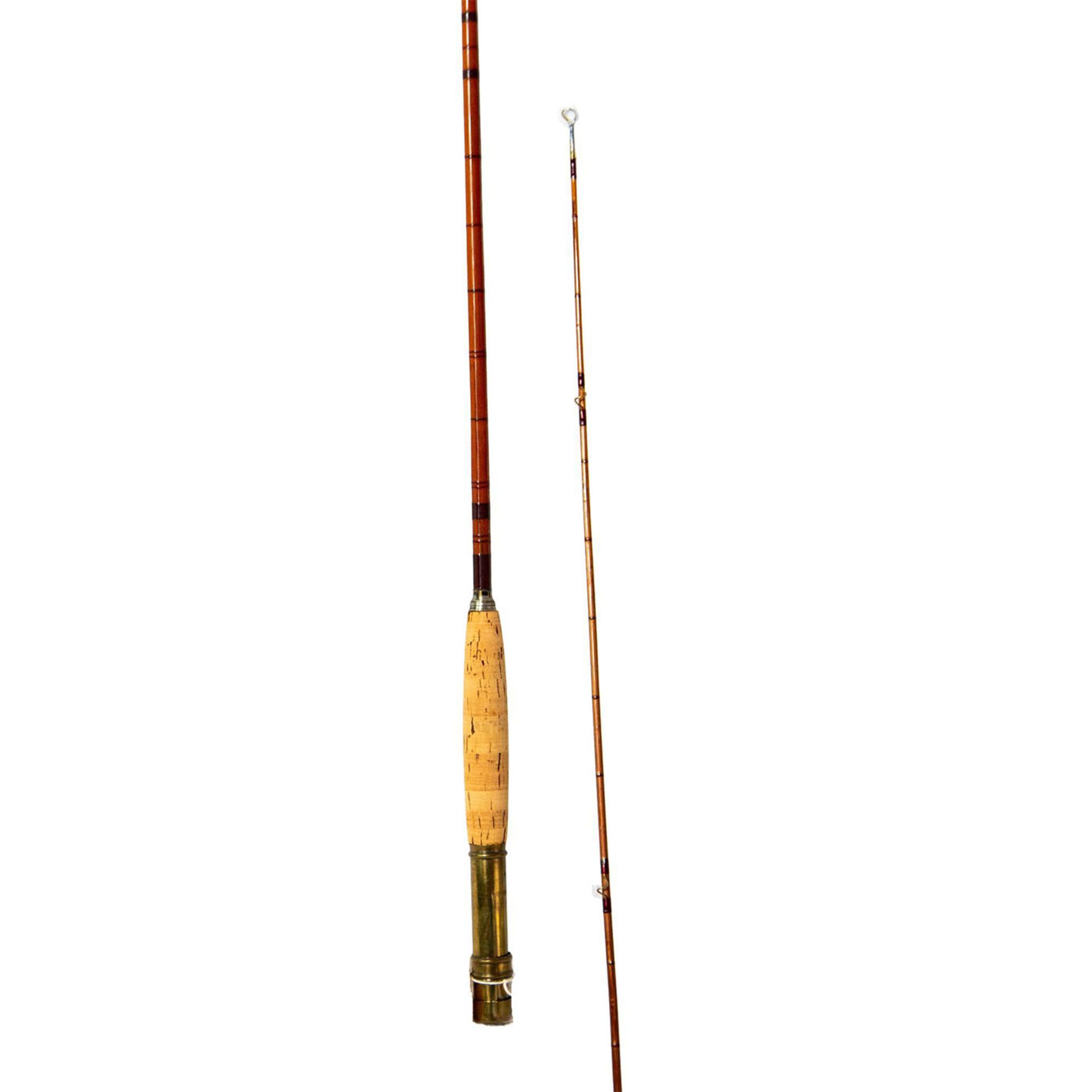 Vintage Skilton's Riverside Bamboo Fly Rod 8.5 Ft. 3 pc 6 Wt