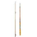 South Bend Baitcaster Bamboo Casting Rod 5 Ft. 2pc