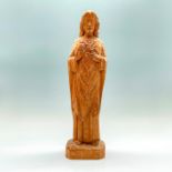 Sacred Heart Wood Carved Sculpture