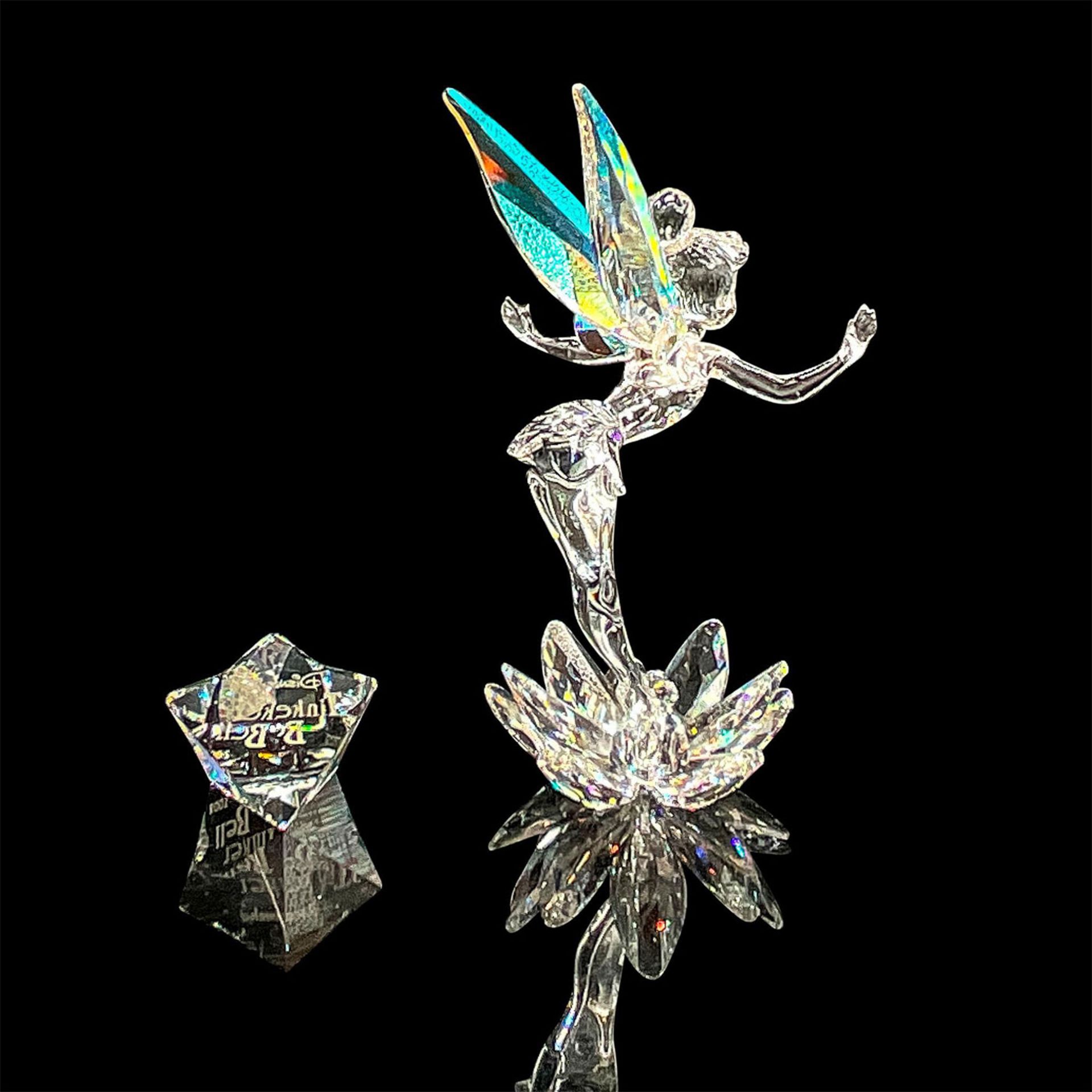 Swarovski Crystal Figurine + Plaque, Tinkerbell - Image 3 of 4