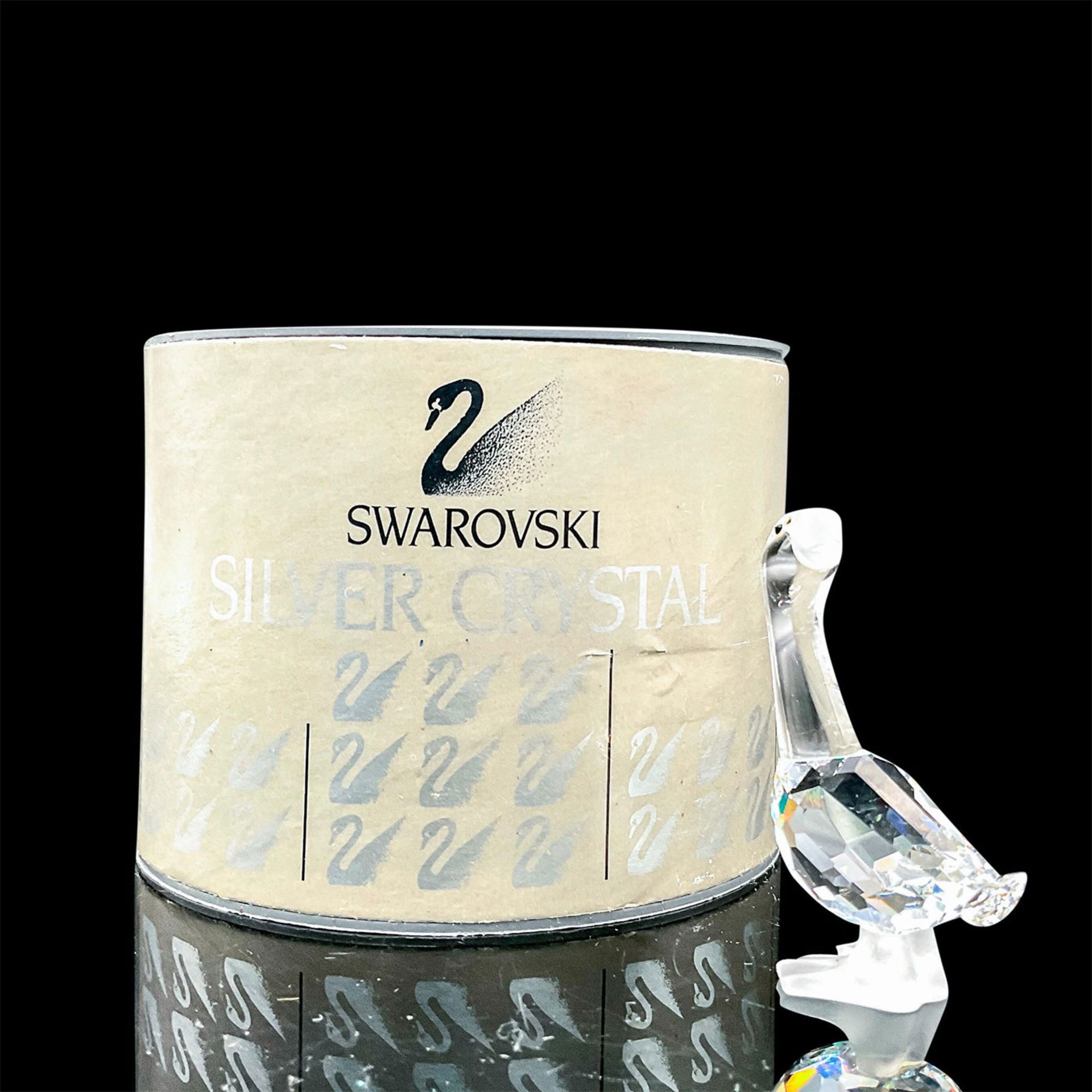 Swarovski Silver Crystal Figurine, Gosling Tom 174961 - Bild 2 aus 3