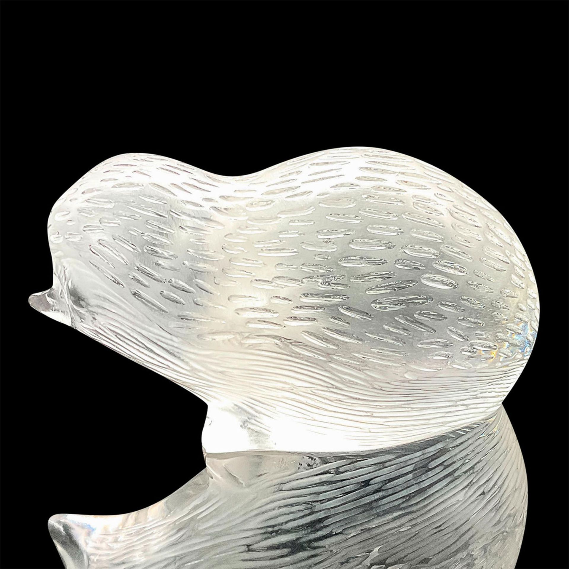 Lalique Crystal Hedgehog Figurine - Bild 2 aus 3