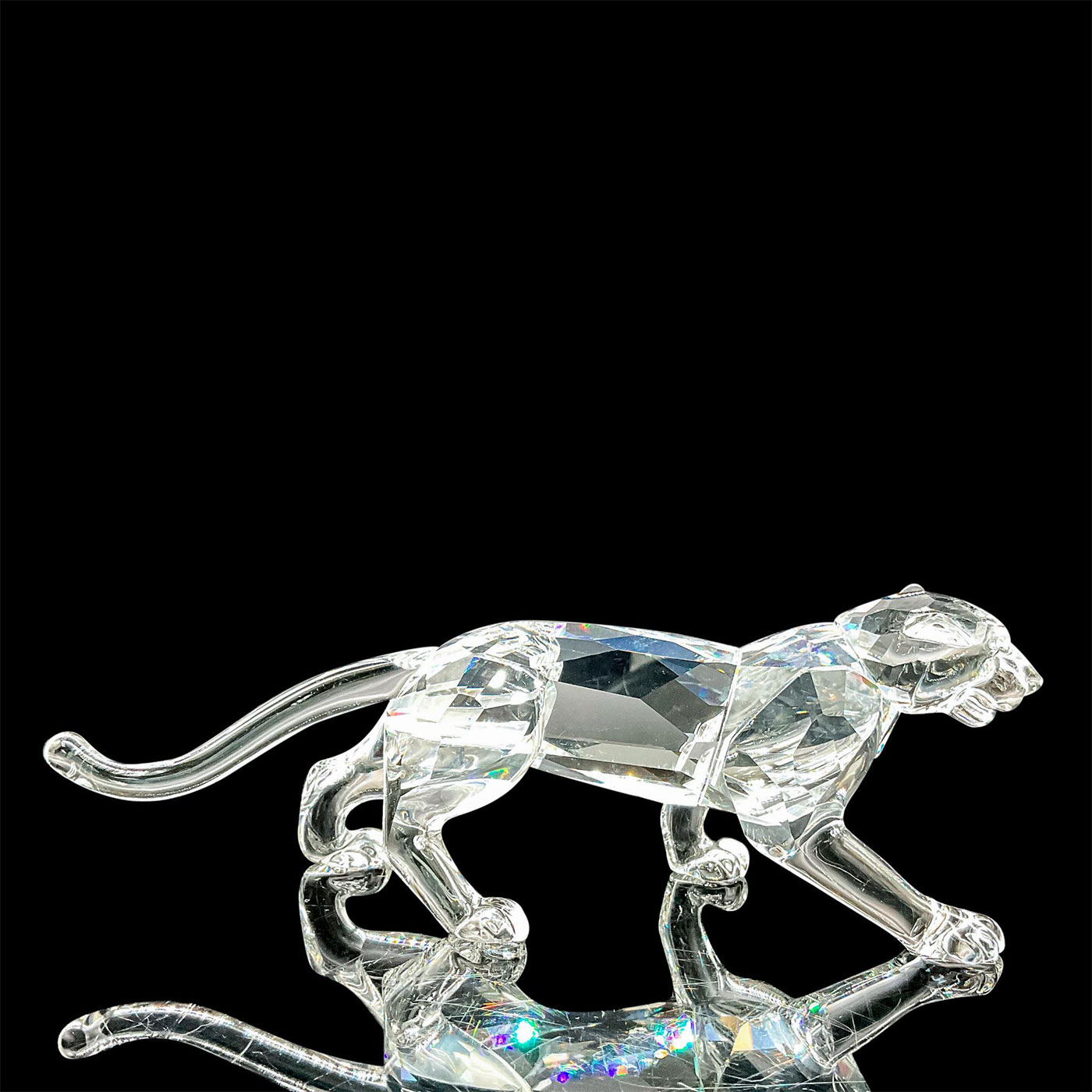 Swarovski Crystal Figurine, Leopard 217903 - Image 3 of 4