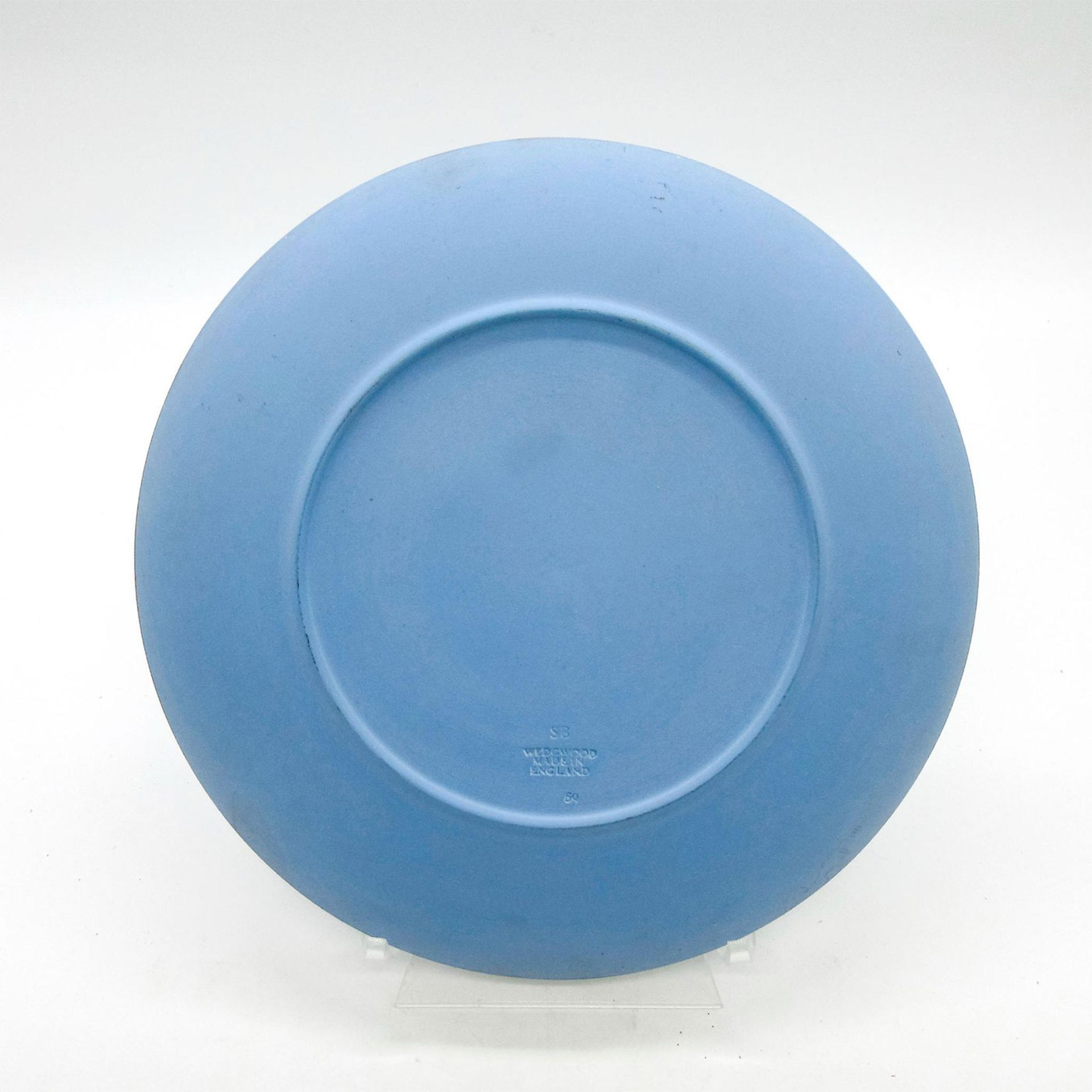 Vintage Wedgwood Blue Jasperware Plate, Windsor Castle - Bild 2 aus 2