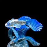 Swarovski Crystal Figurine, Siamese Fighting Fish Blue