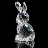 Swarovski Crystal Figure, Sitting Bunny