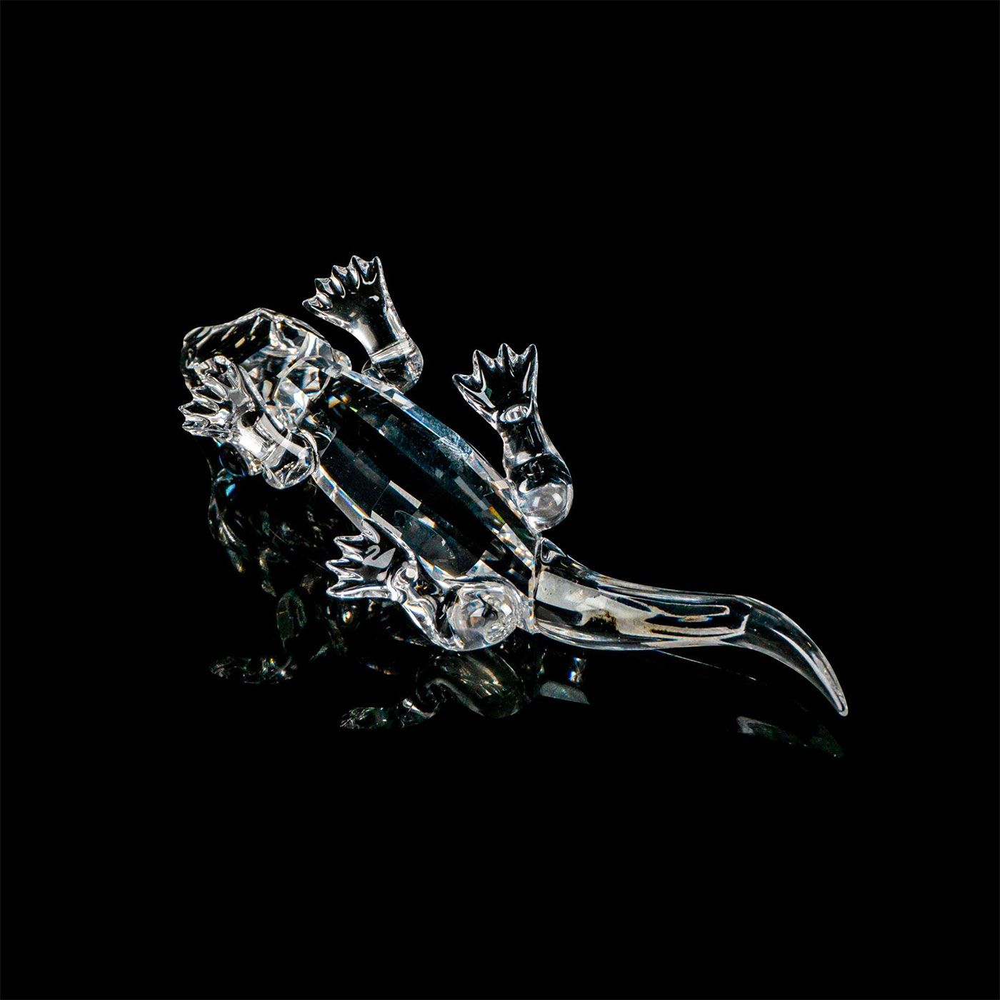Swarovski Crystal Figure, Clear Alligator - Image 3 of 4