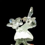 Swarovski Crystal Figurine, Bumblebee on Flower