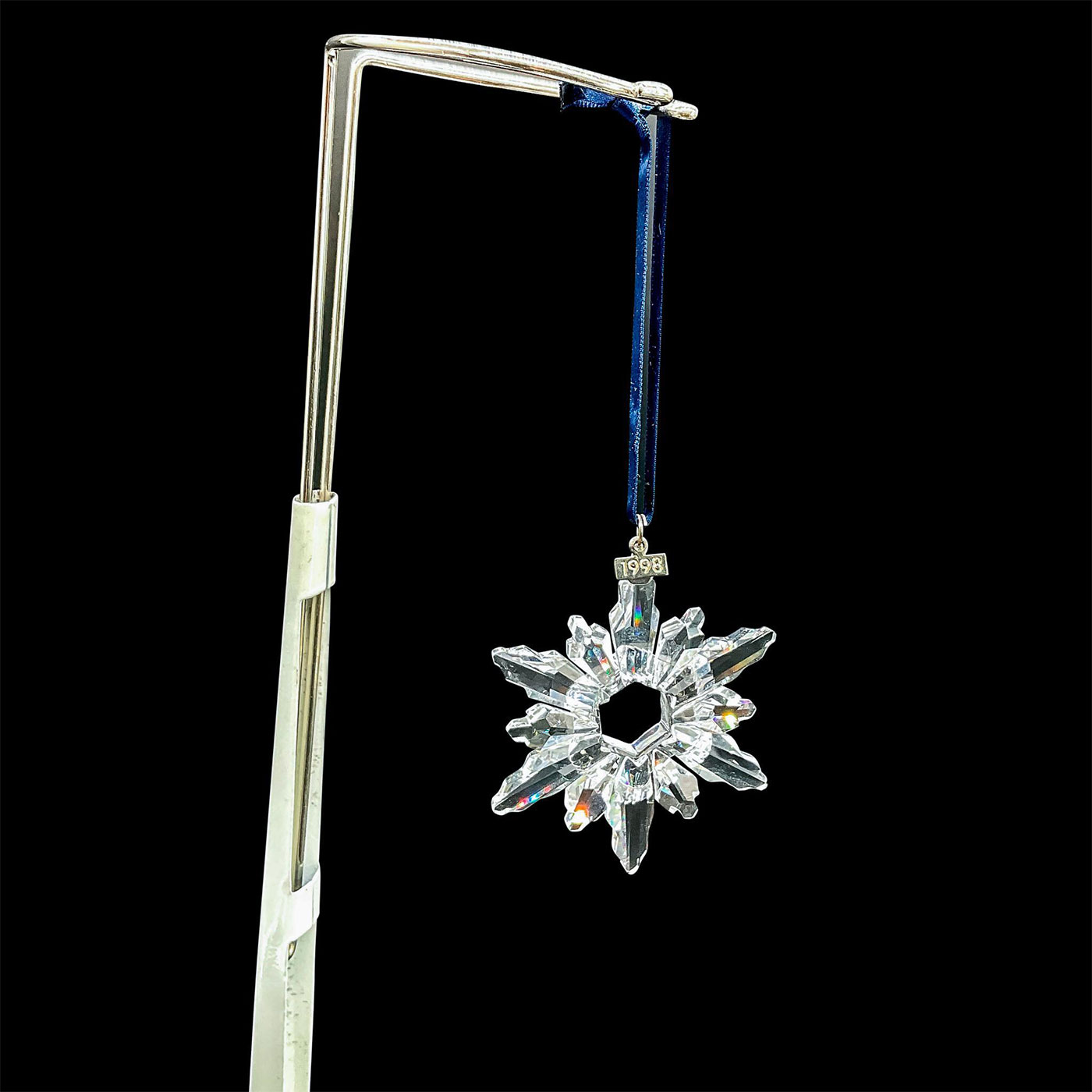 Swarovski Crystal Christmas Ornament 1998 - Image 2 of 3