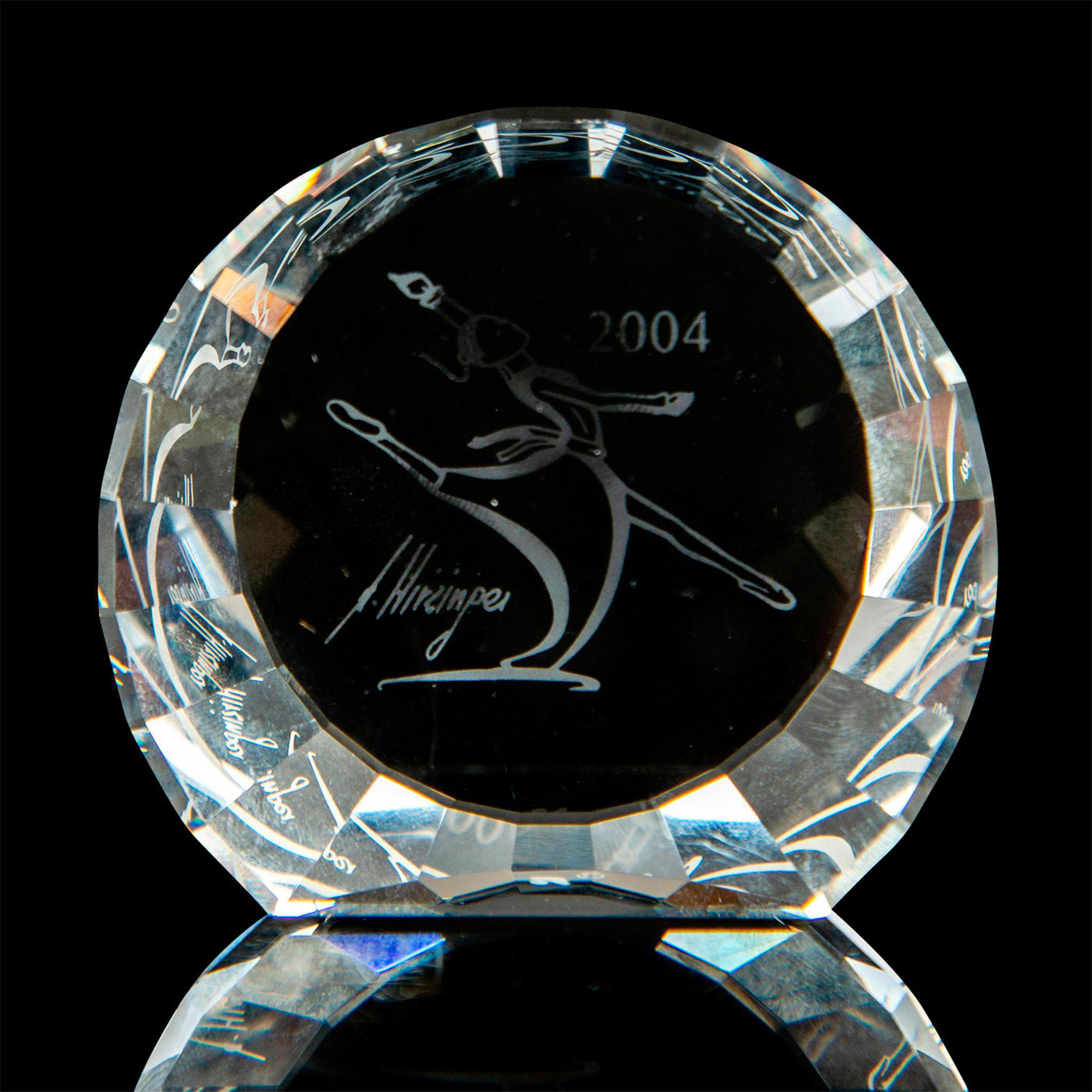 Swarovski Crystal Display Plaque, 2004 Magic of the Dance