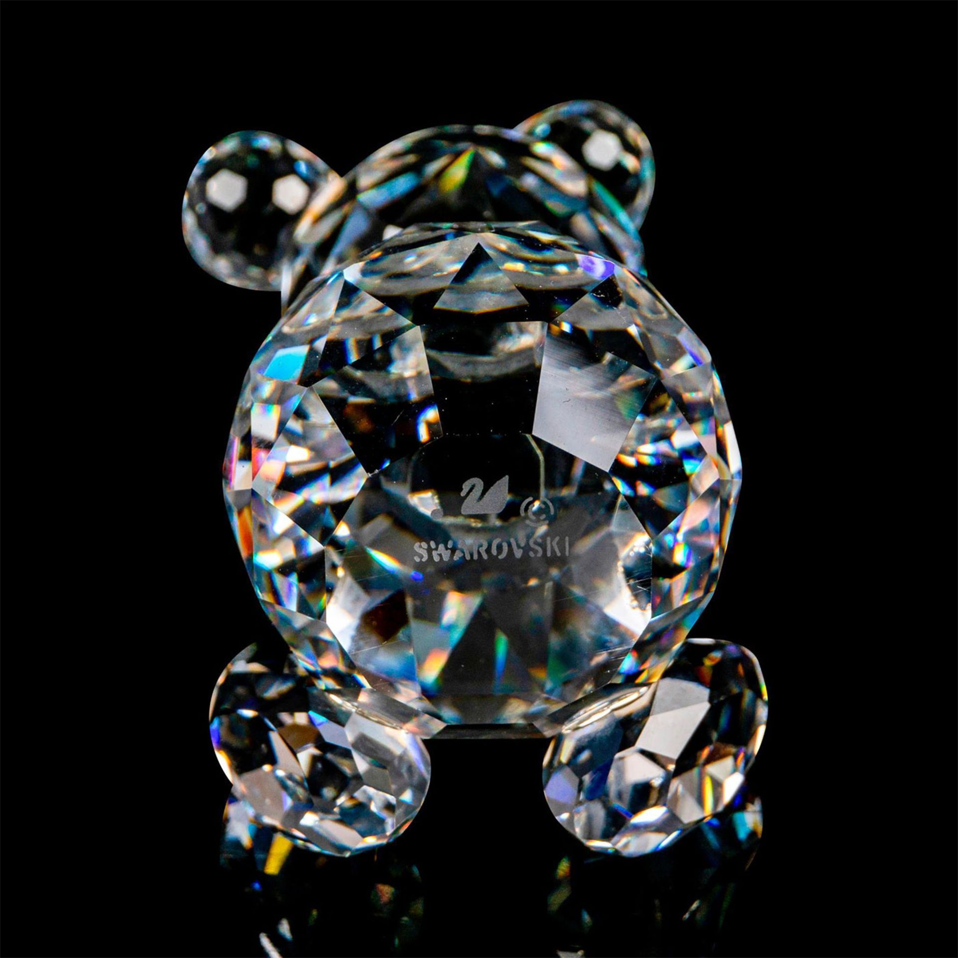 Swarovski Crystal Figure, Tilted Head Teddy Bear - Bild 3 aus 3