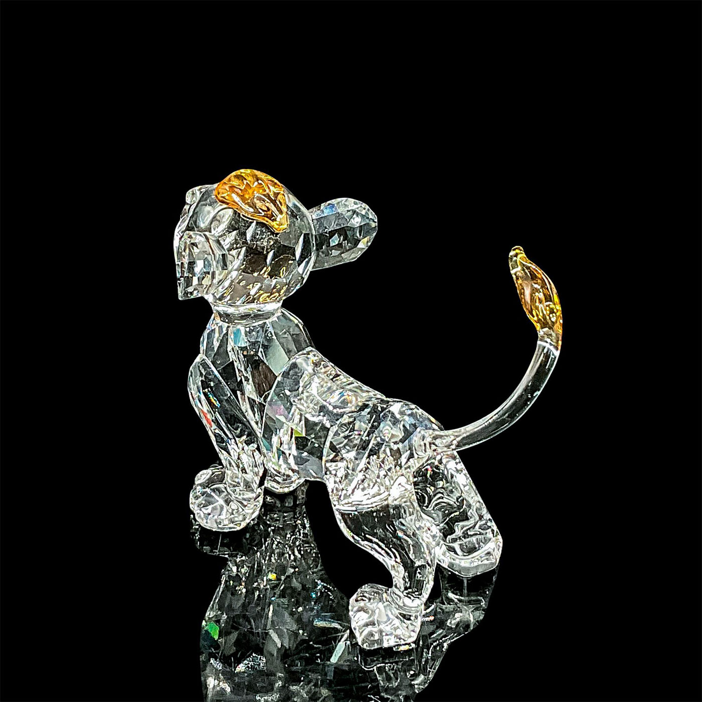 Swarovski Crystal Figurine, Lion King, Simba - Image 2 of 4