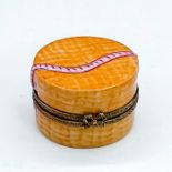 Dubarry Limoges Porcelain Charm Box, Hat Box