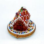 Dubarry Limoges Porcelain Charm Box, Gingerbread House