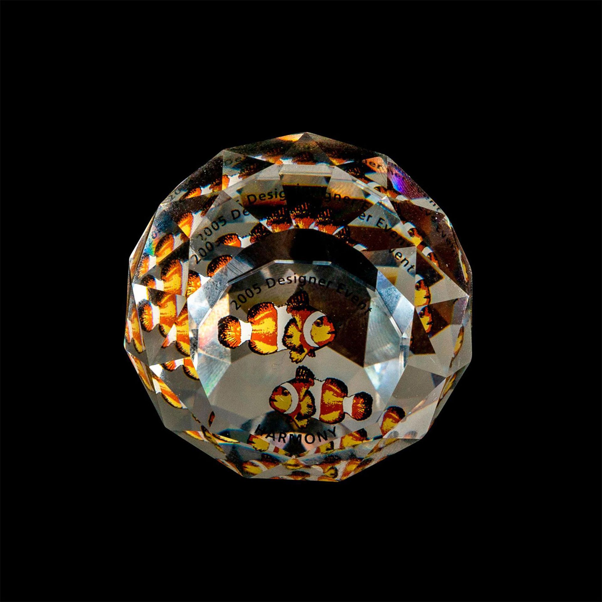 Swarovski Crystal Paperweight, Harmony Fish with Base - Bild 4 aus 5