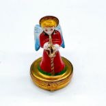 Dubarry Limoges Porcelain Charm Box, Piper Piping