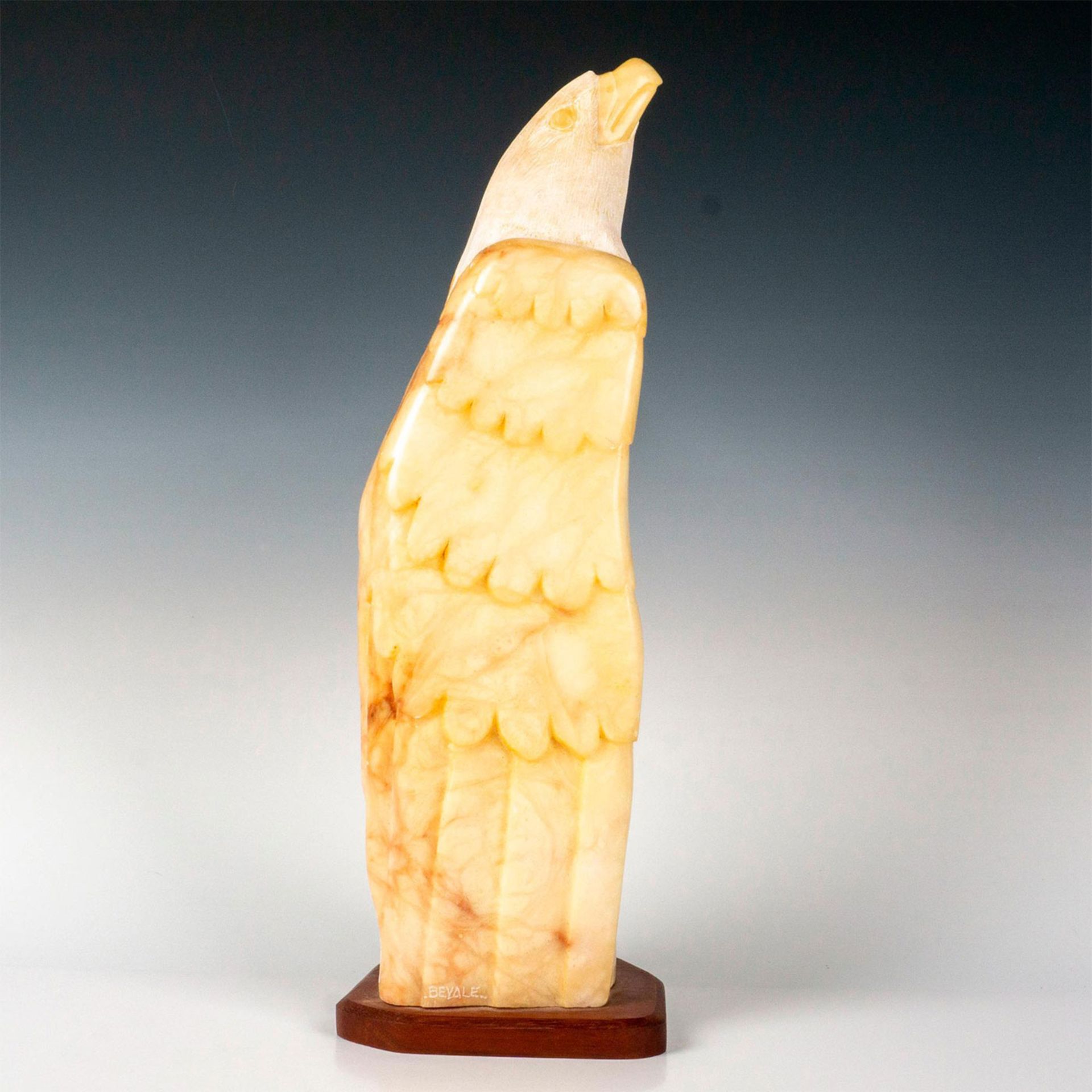 Randall Beyale (American, 20th c.) Alabaster Sculpture - Bild 2 aus 4
