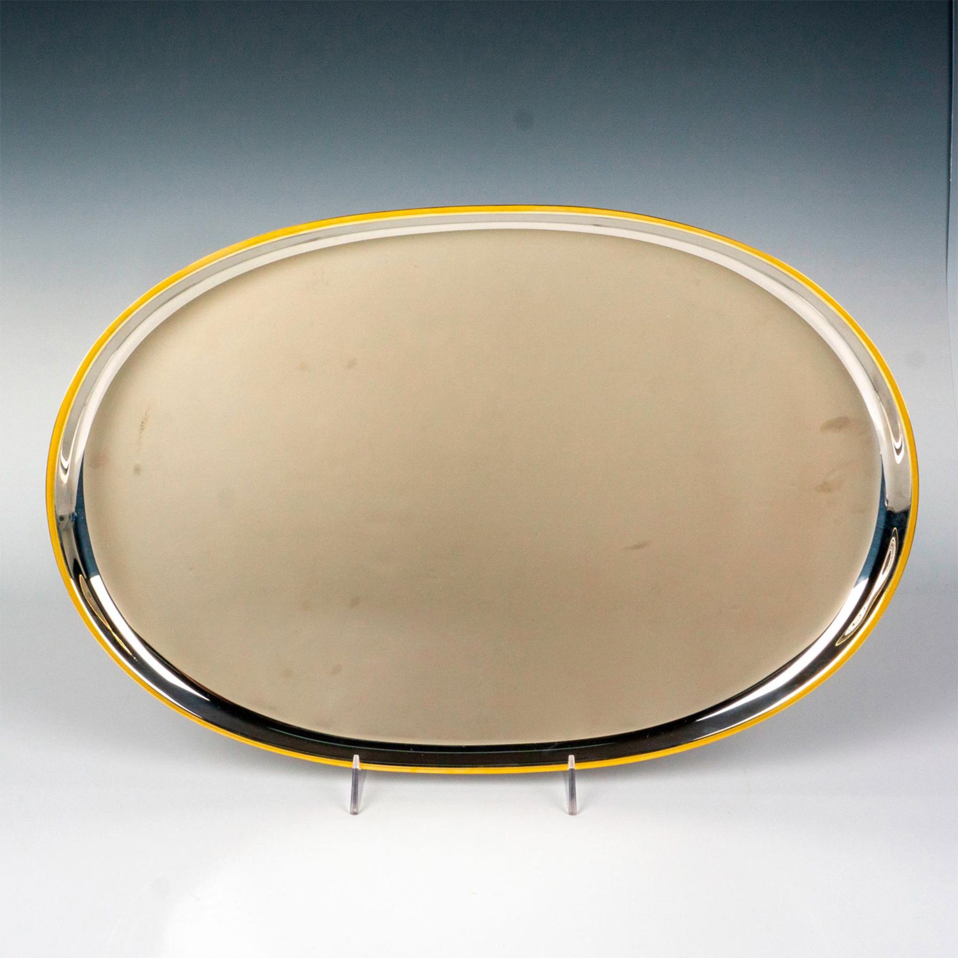 Italian Effepi Stainless Steel Platter - Image 2 of 3