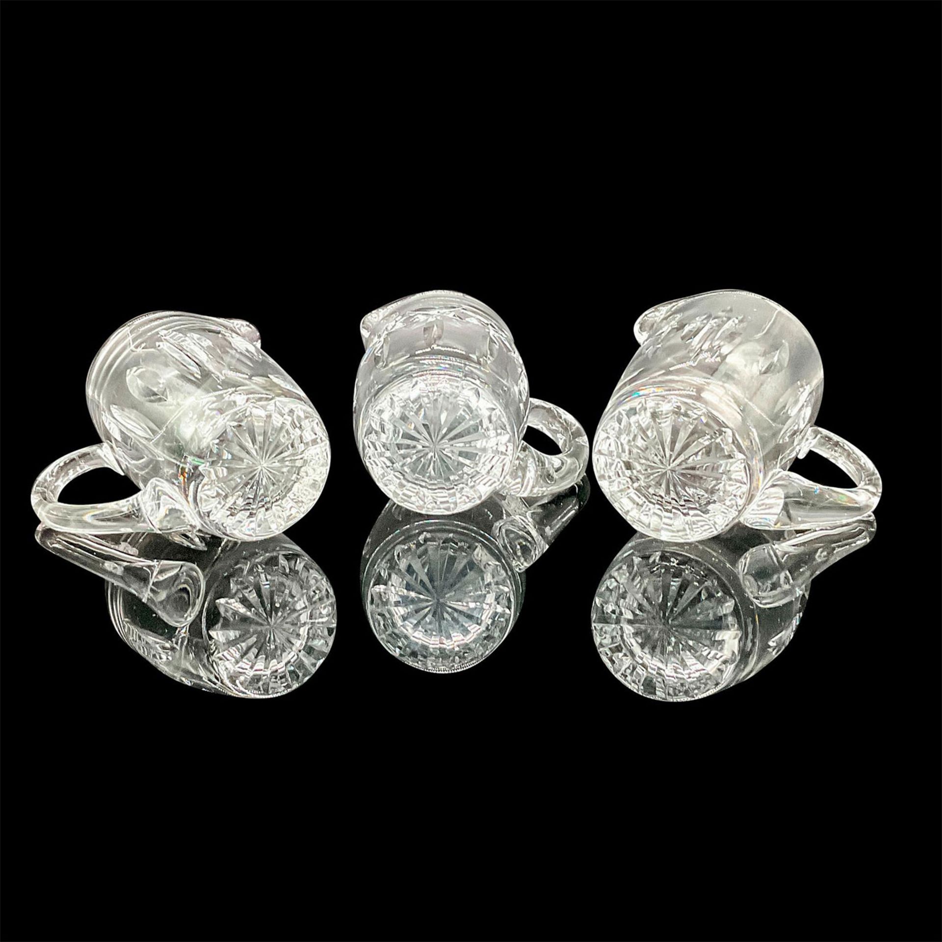 3pc Waterford Crystal Creamers - Image 2 of 3