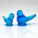 2pc Ron Ray Bluebird of Happiness Figurines Signed