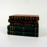 5pc Antique George Eliot Hardcover Books