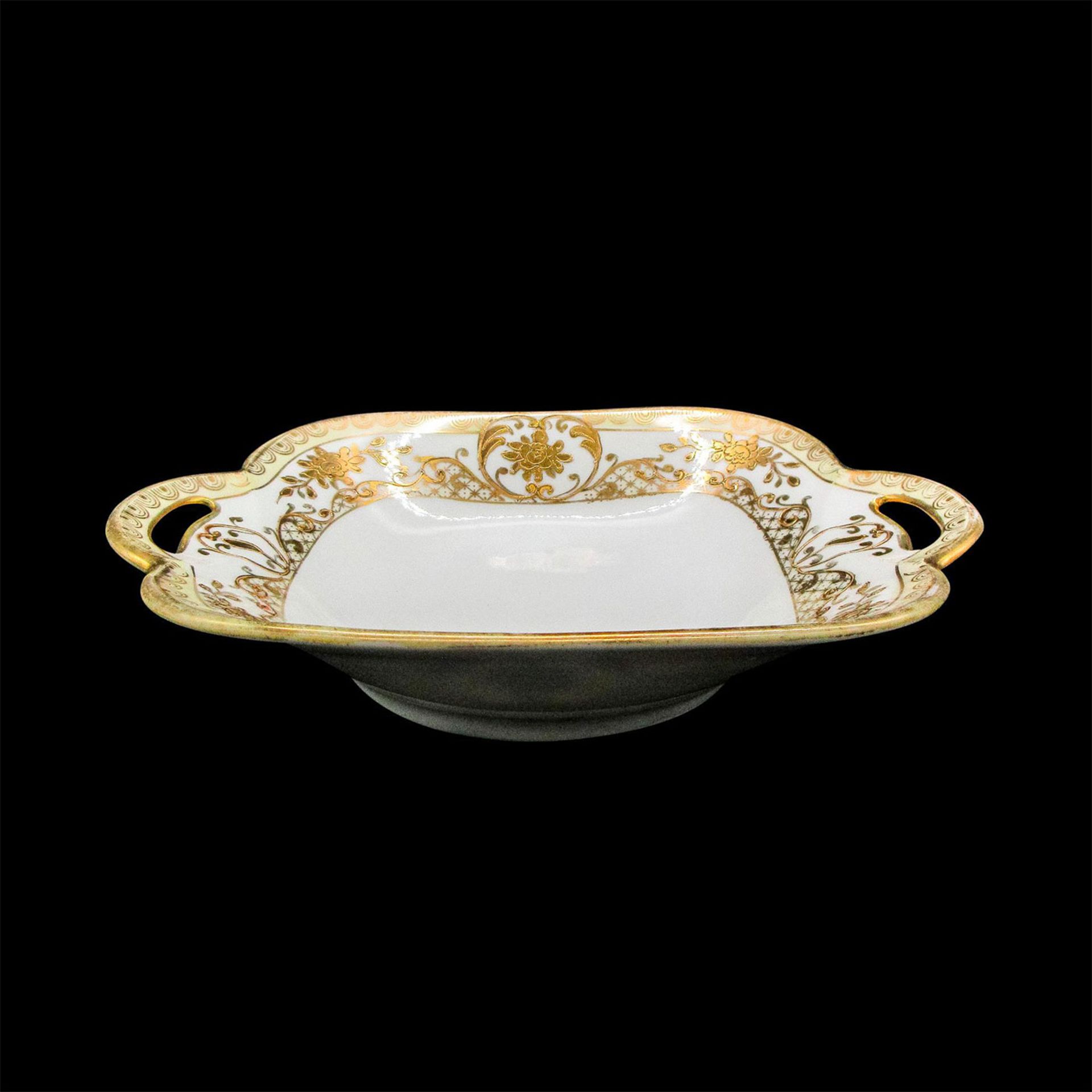 Vintage Noritake Porcelain Christmas Ball Pattern Dish - Image 2 of 3