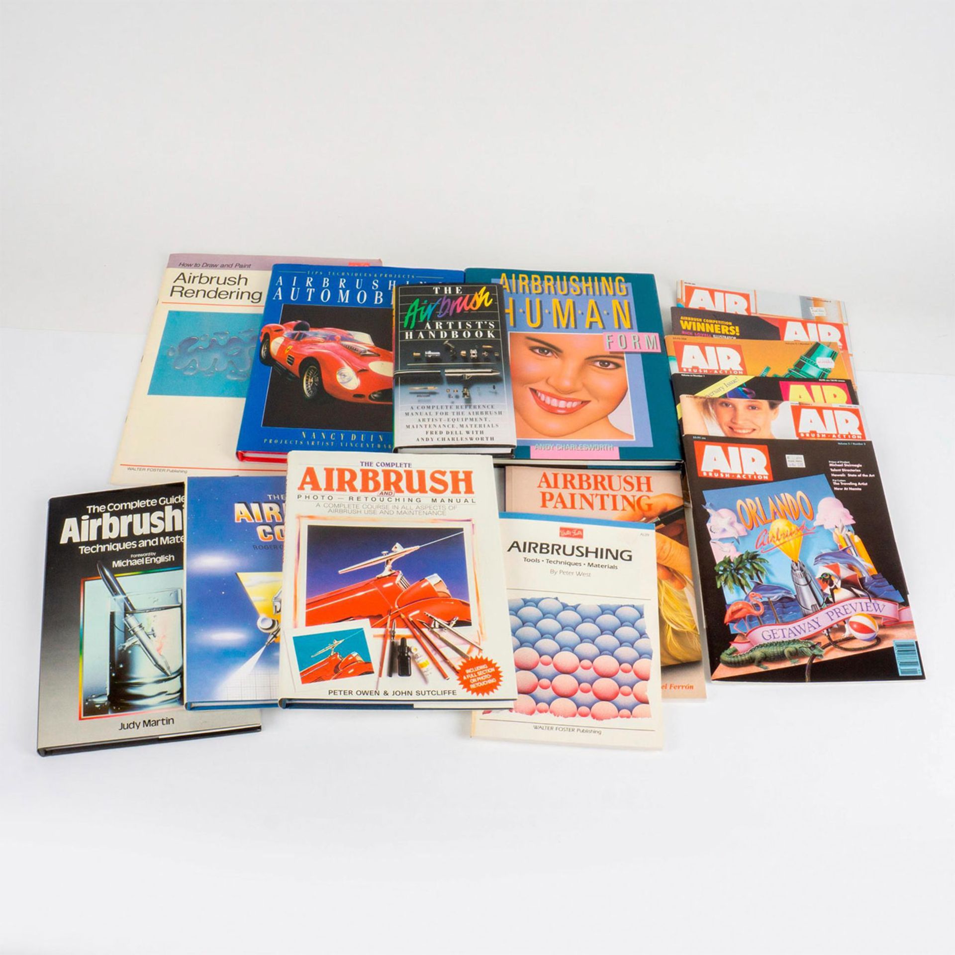 15 Art Technique Books, Airbrushing