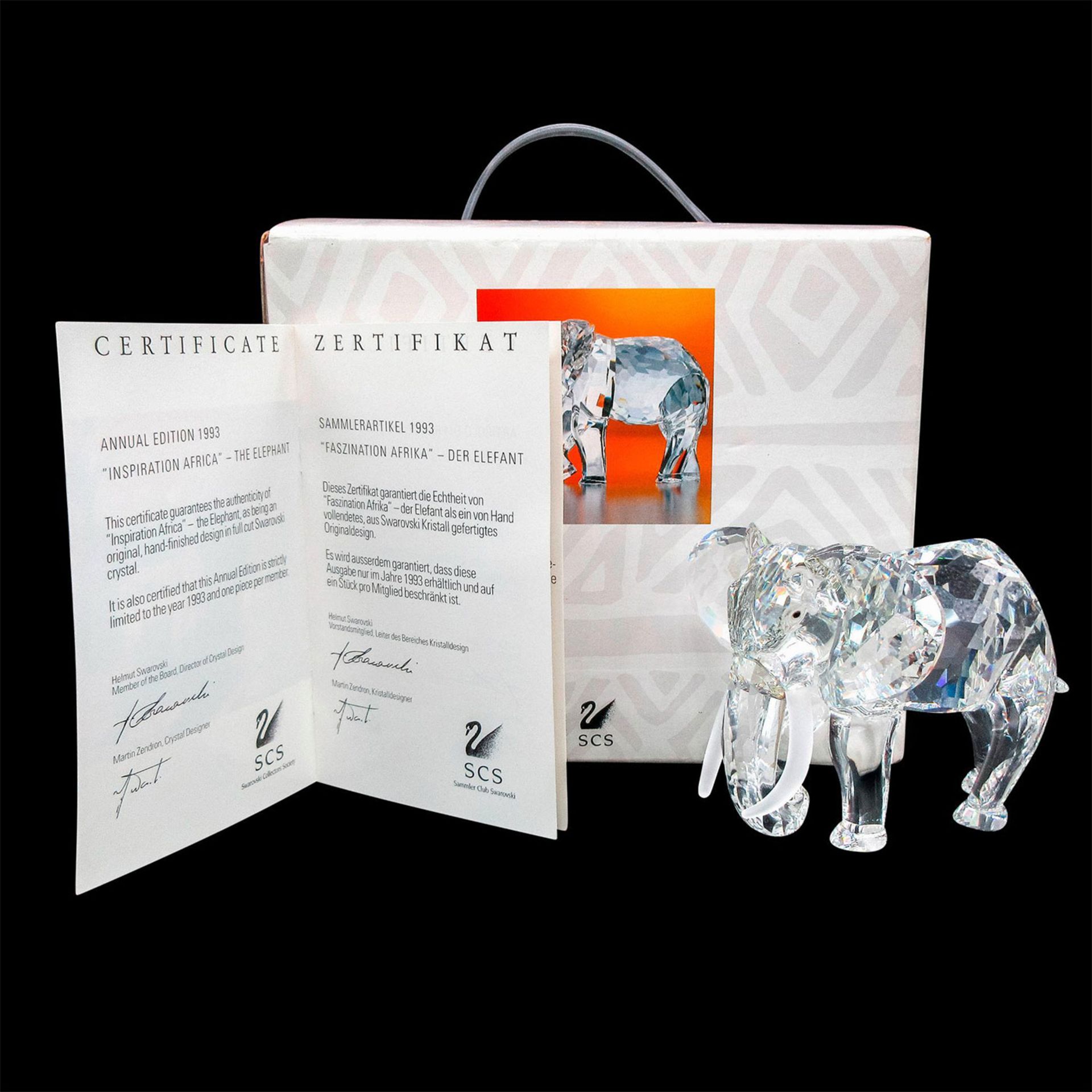 African Elephant 169970 - Swarovski Crystal Figurine