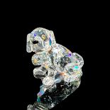 St. Bernard Dog - Swarovski Silver Crystal Figurine