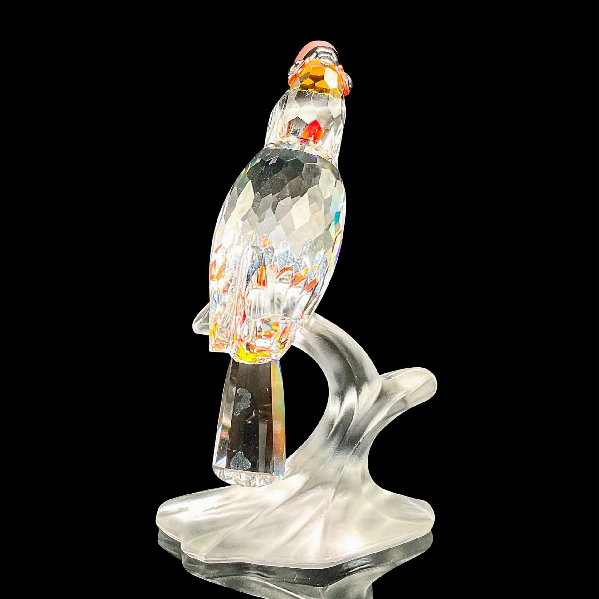 Toucan with Color Beak - Swarovski Silver Crystal Figurine - Image 3 of 4