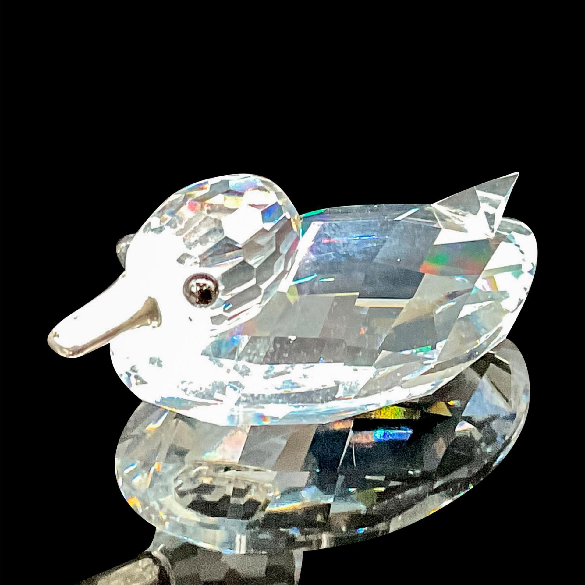 Swarovski Crystal Figurine, Duck Mini Silver Bill - Bild 2 aus 3