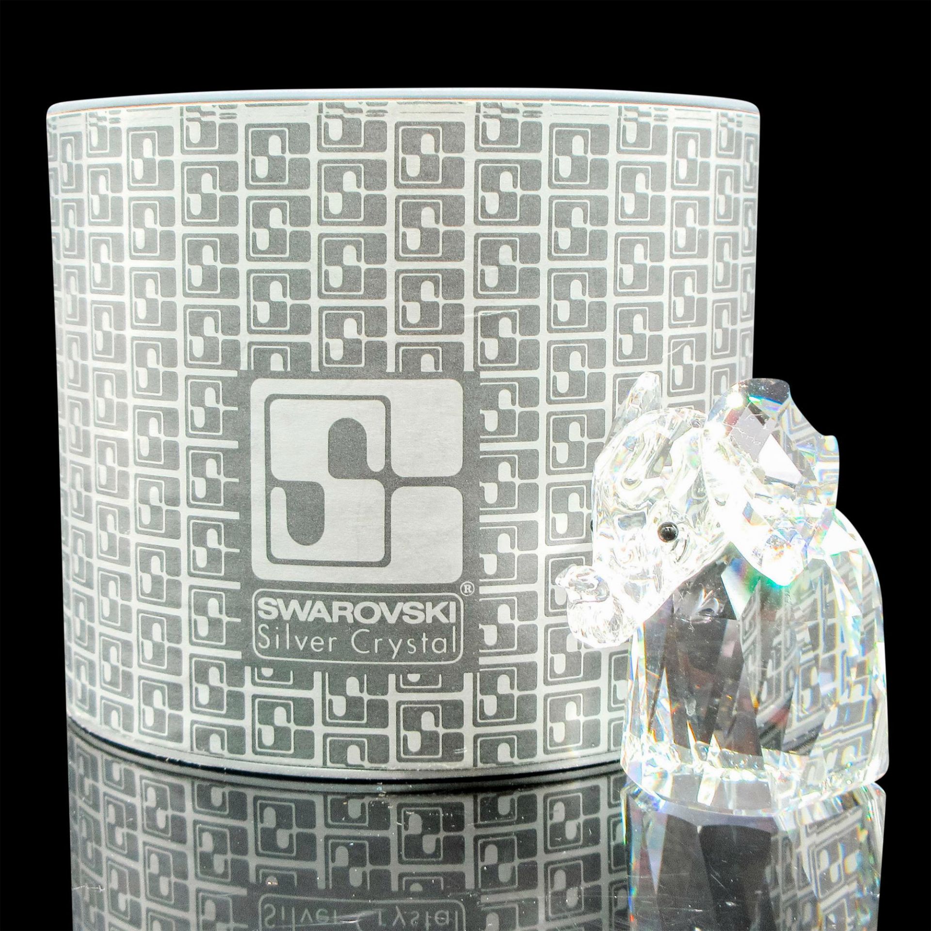 Swarovski Silver Crystal Figurine, Large Elephant - Image 4 of 4