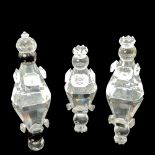 3pc Swarovski Crystal Figurines, Wise Men