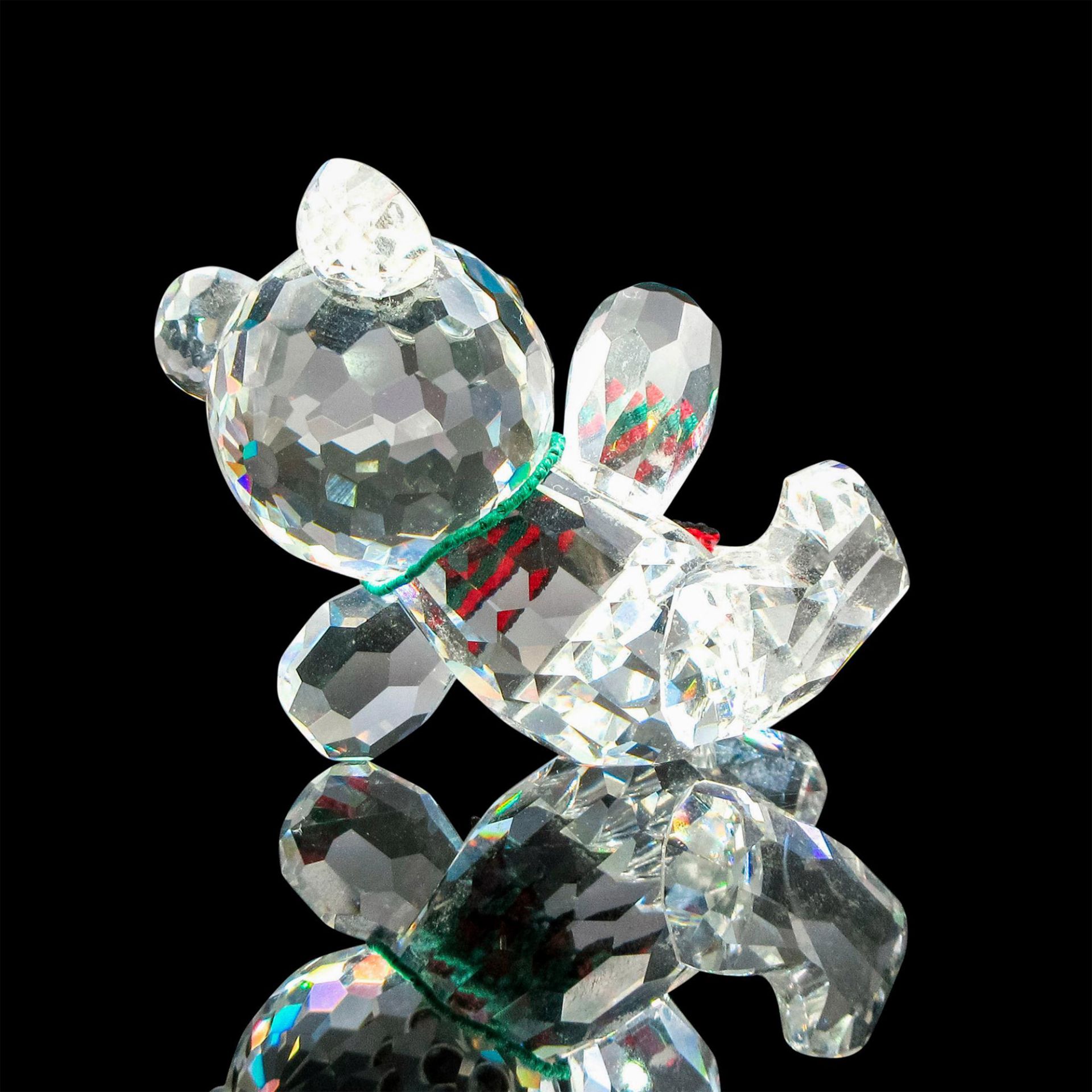Swarovski Crystal Figurine, Reclining Teddy Bear - Image 2 of 3