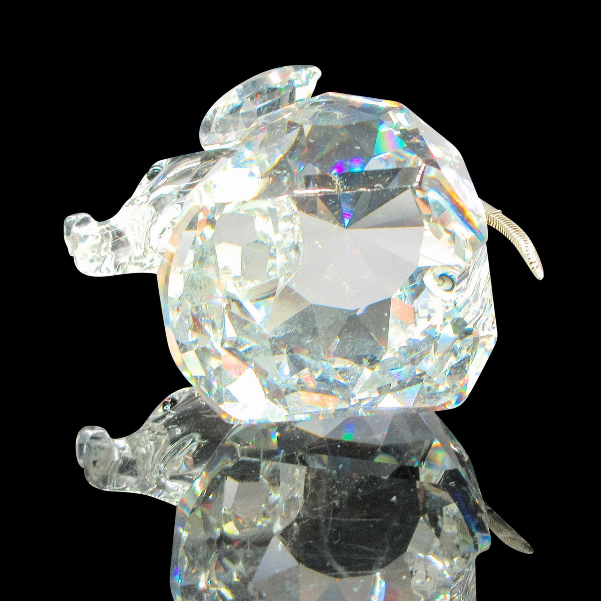 Swarovski Silver Crystal Figurine, Large Elephant - Image 3 of 4