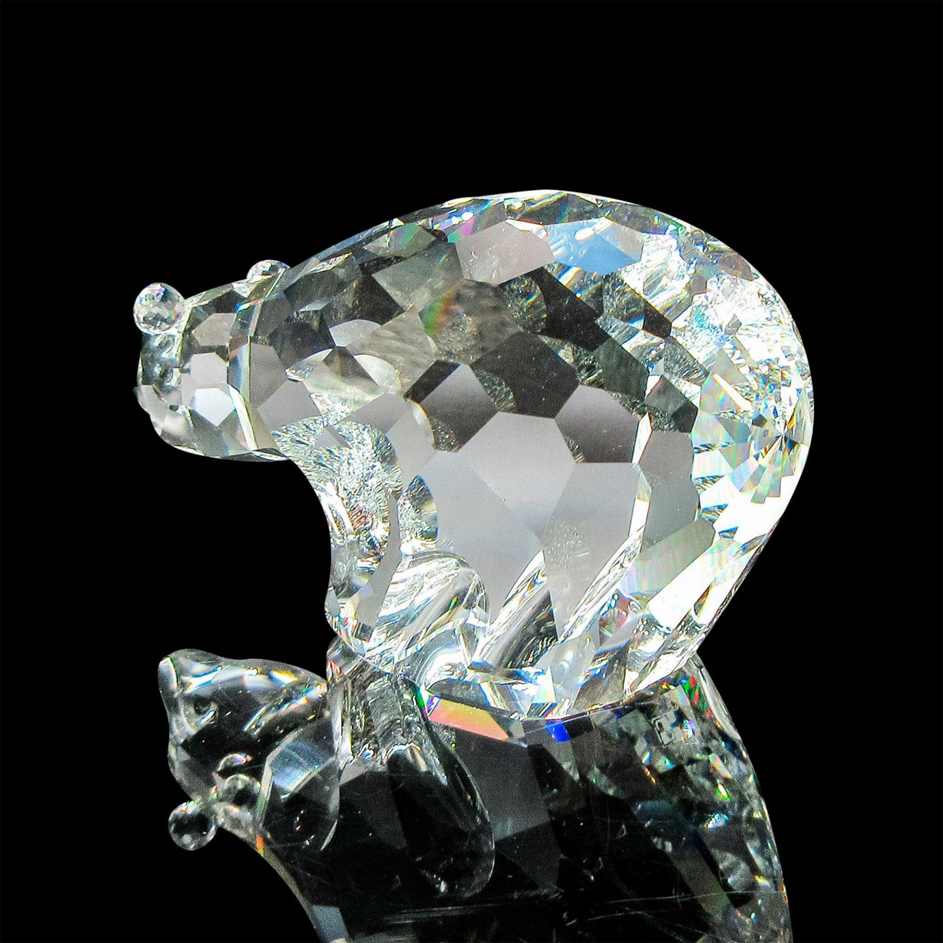 Swarovski Silver Crystal Figurine, Large Polar Bear - Image 2 of 4