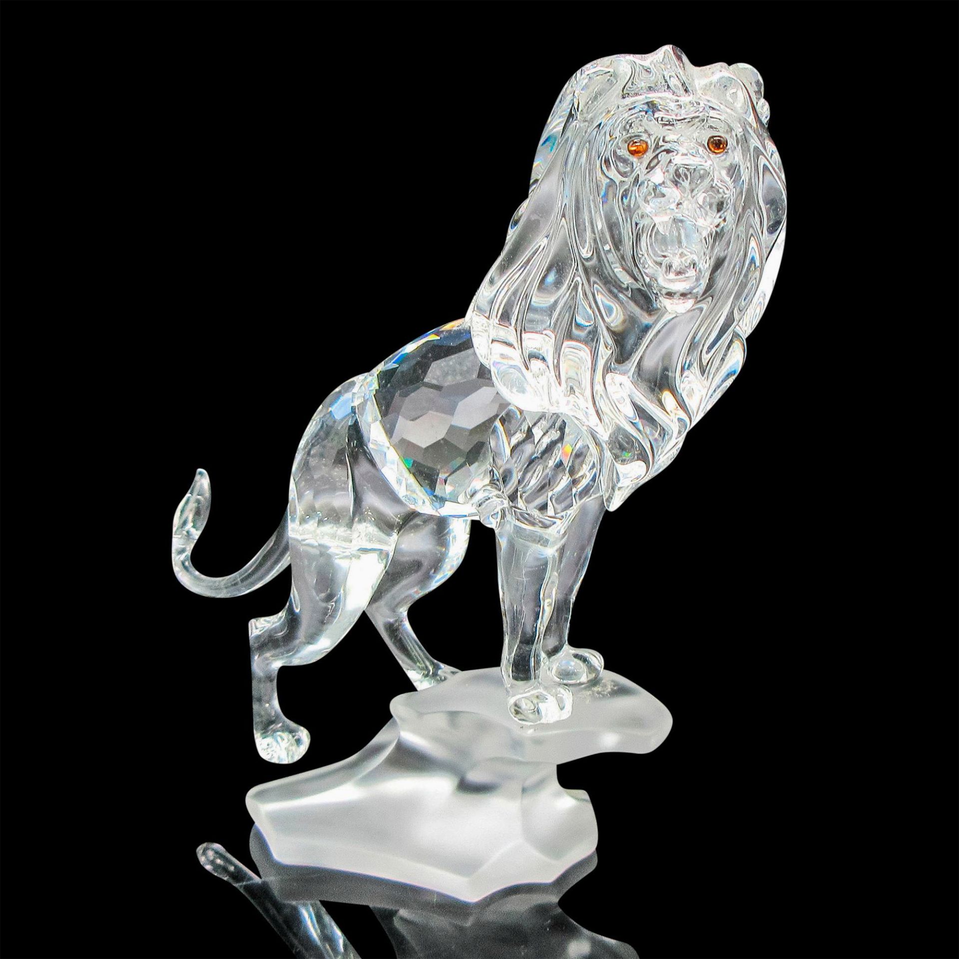 Swarovski Crystal Figurine, Lion