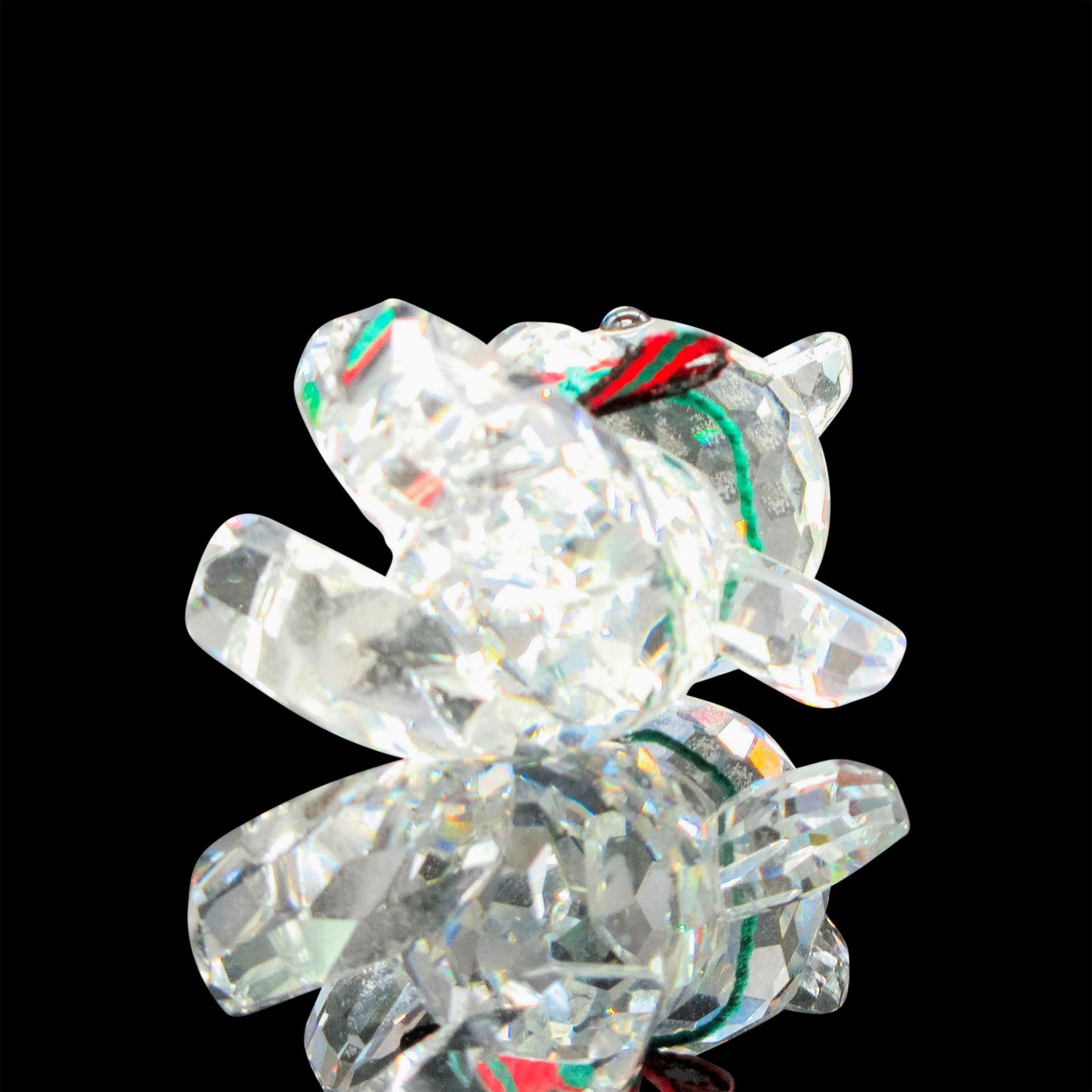 Swarovski Crystal Figurine, Reclining Teddy Bear - Image 3 of 3