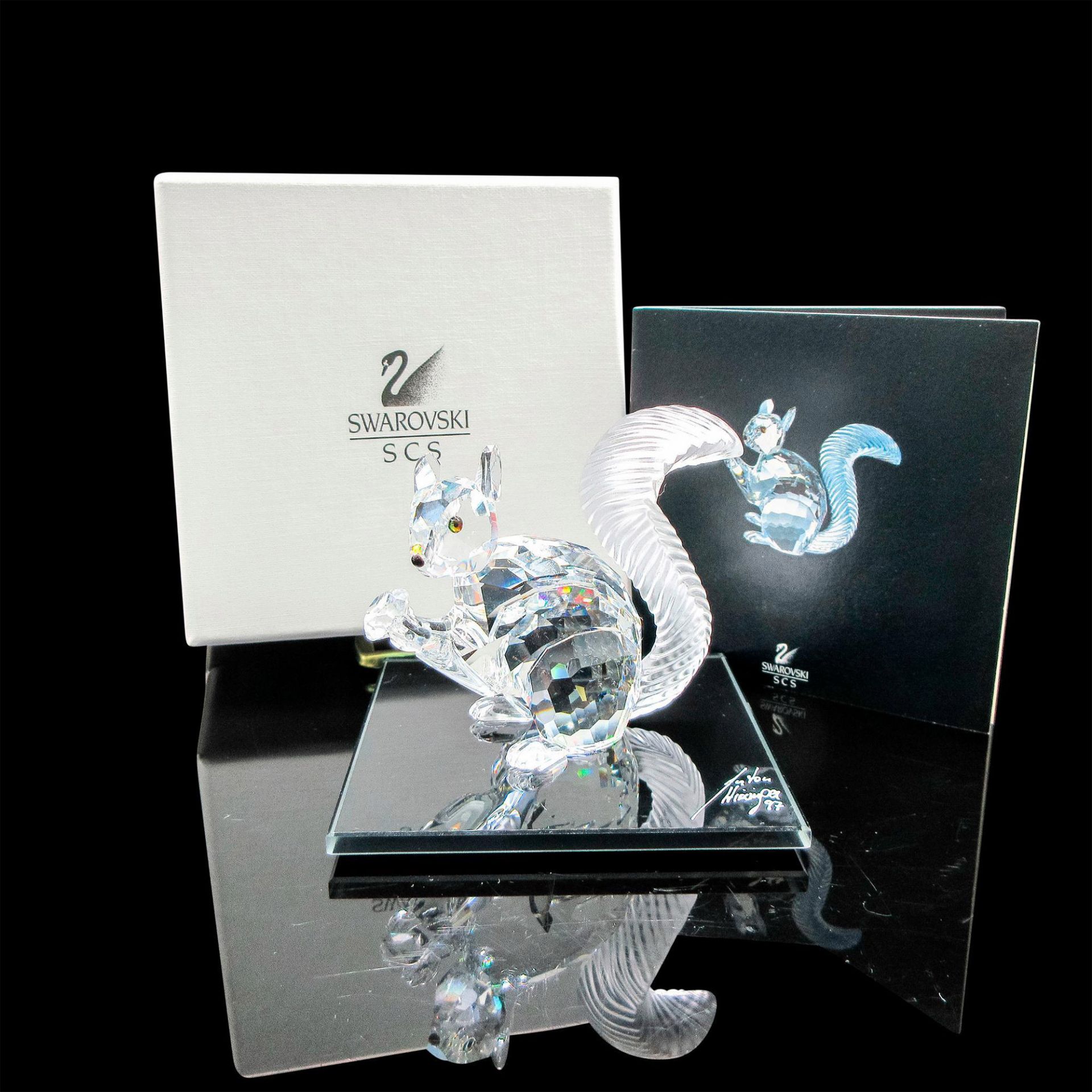 Swarovski Silver Crystal Figurine, The Squirrel - Image 4 of 4
