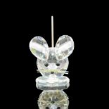 Swarovski Silver Crystal Figurine, Small Mouse