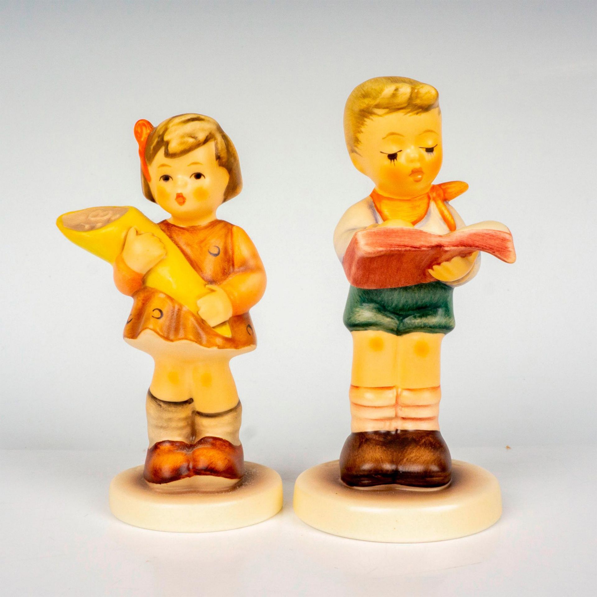 2pc Goebel Hummel Figures, A Sweet Offering + Honor Student