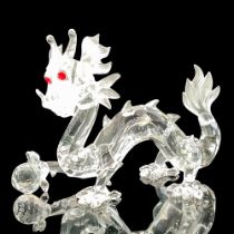 2pc Swarovski Crystal Figurine + Gloves, Dragon