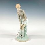 Lady Golfer 1004851 - Lladro Porcelain Figurine