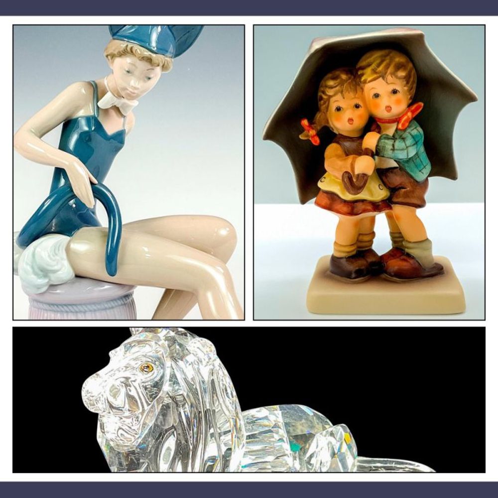 Lladro, Hummels, & Swarovski Figurine Auction