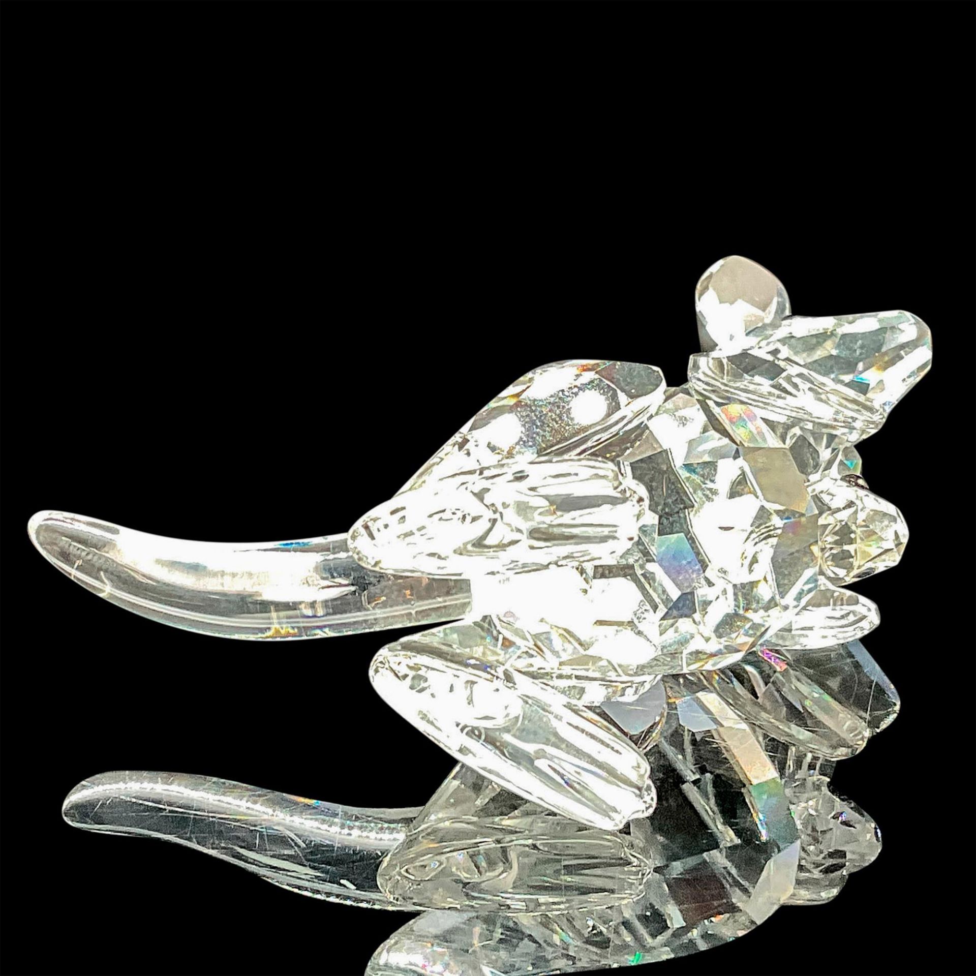 Swarovski Crystal Figurine Kangaroo and Joey - Image 3 of 3