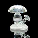 Swarovski Silver Crystal Figurine, Mushrooms