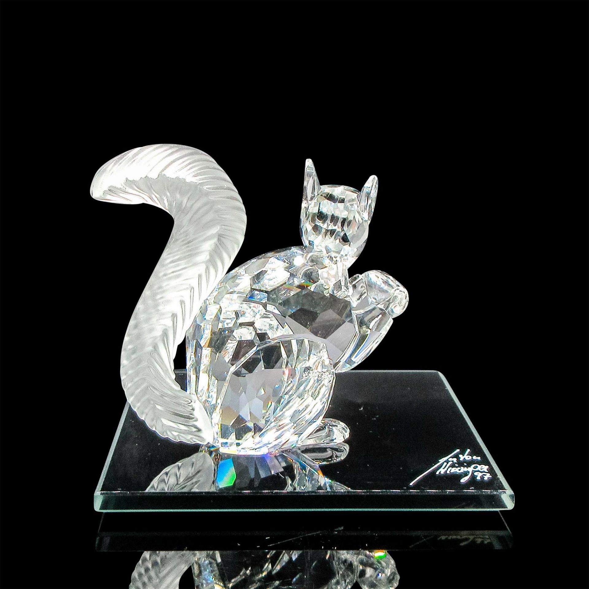 Swarovski Silver Crystal Figurine, The Squirrel - Image 2 of 4