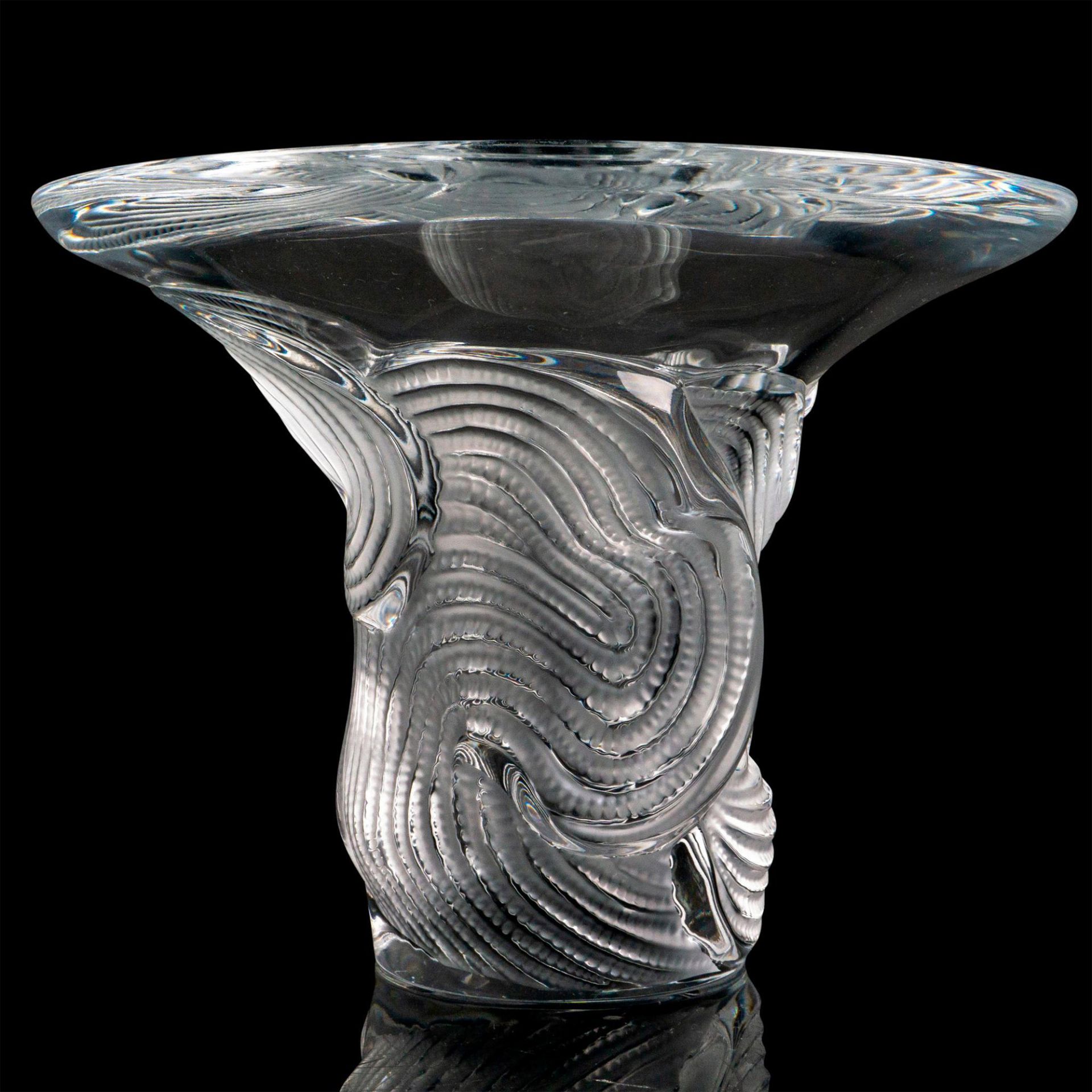 Lalique Crystal Vase, Sertella - Bild 2 aus 4